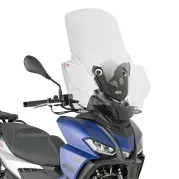 Windschild transparent, >602 x 610 mm (HxB) - ABE i.V. - für Aprilia SR GT 125-200 (22-26)