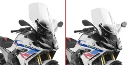 Windschild transparent, 525 x 540 mm (HxB), für BMW R 1300 RS (25-26), ABE in Vorbereitung
