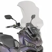 Windschild transparent, > 635 mm x 560 mm (HxB) für SYM ADX 125 (24-26), ABE i.V.
