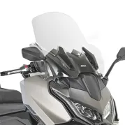 Windschild transparent, > 445 x 635 mm (HxB) für Kymco AK550 Premium (23-26) - ABE i.V.