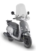 Windschild transparent 470 x 660 für SYM Fiddle 125 Euro 5 (2020), ABE 38665