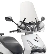 Parabrezza trasparente, altezza > 290 mm, larghezza 660 mm