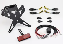 Komplett-Set Plug and Play Kennzeichenhalter mit 4 LED-Blinkern