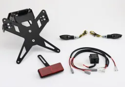 Komplett-Set Plug and Play Kennzeichenhalter mit 2 LED-Blinkern